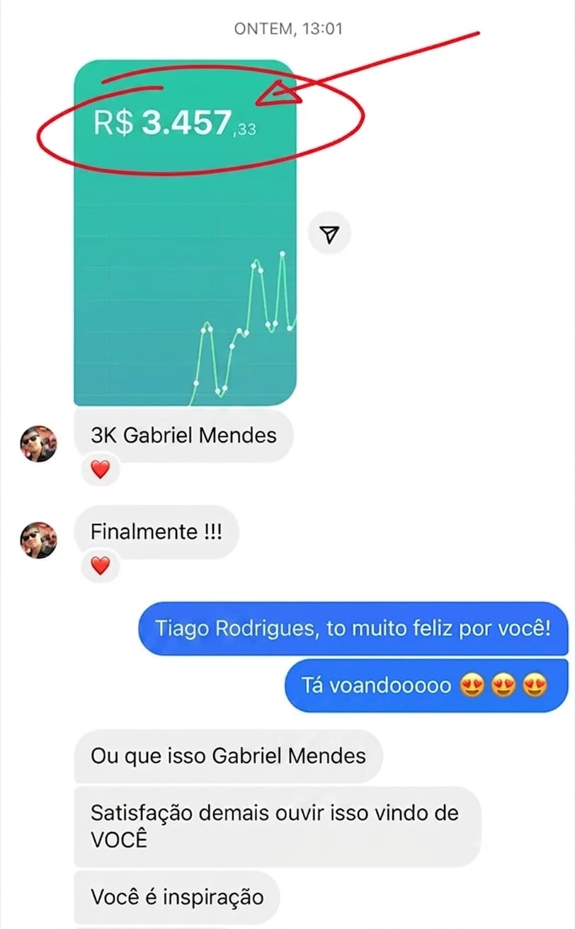 Depoimento de Tiago Rodrigues