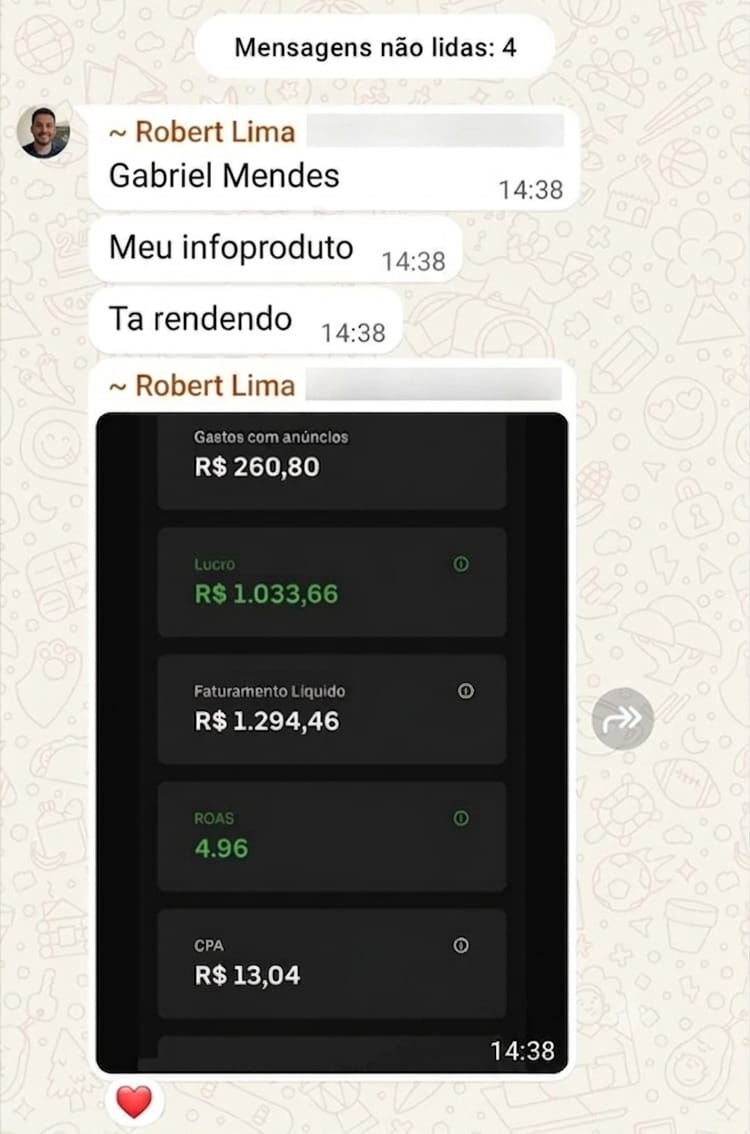 Depoimento de Robert Lima